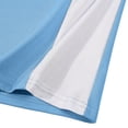 thumbnail image 6 of Mens Shirts, Awwp Men's Loose Fit Casual Fashion Lapel Long Sleeve T Shirts for Men Blue M, 6 of 9