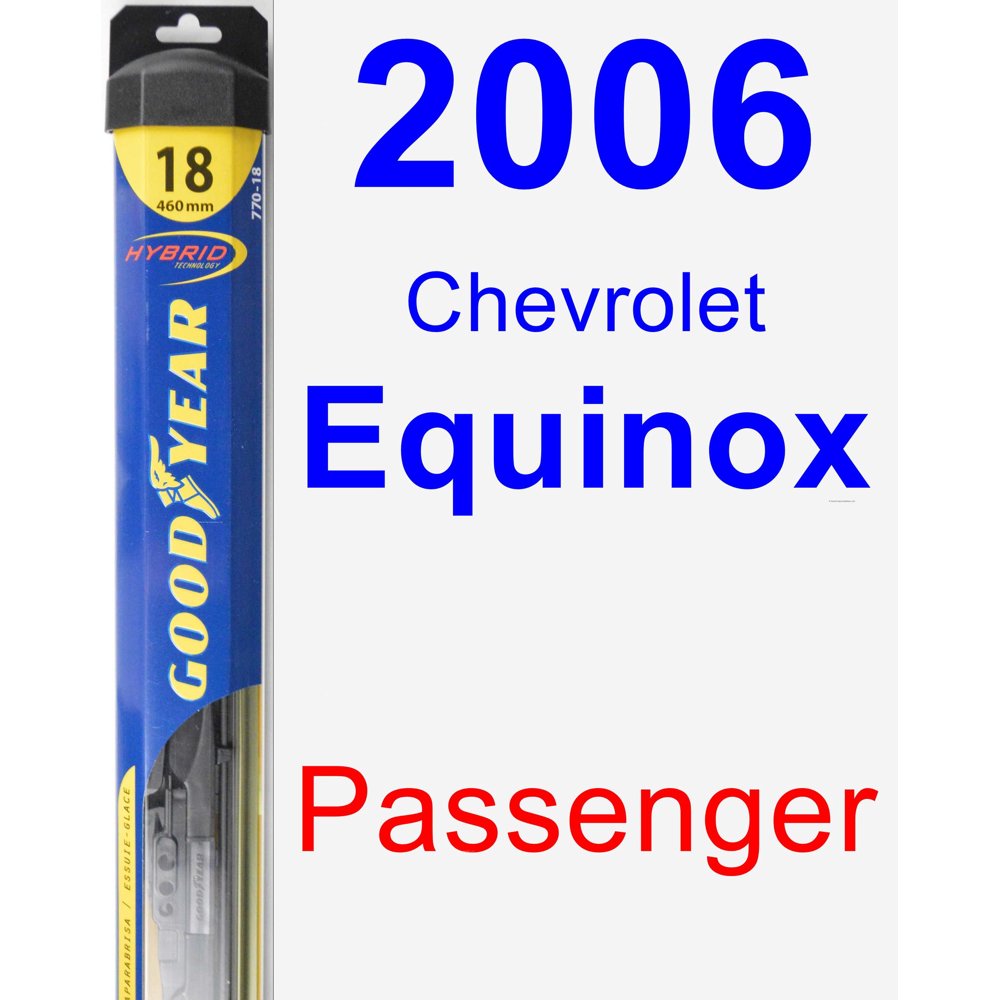 2006 Chevrolet Equinox Passenger Wiper Blade - Hybrid - Walmart.com