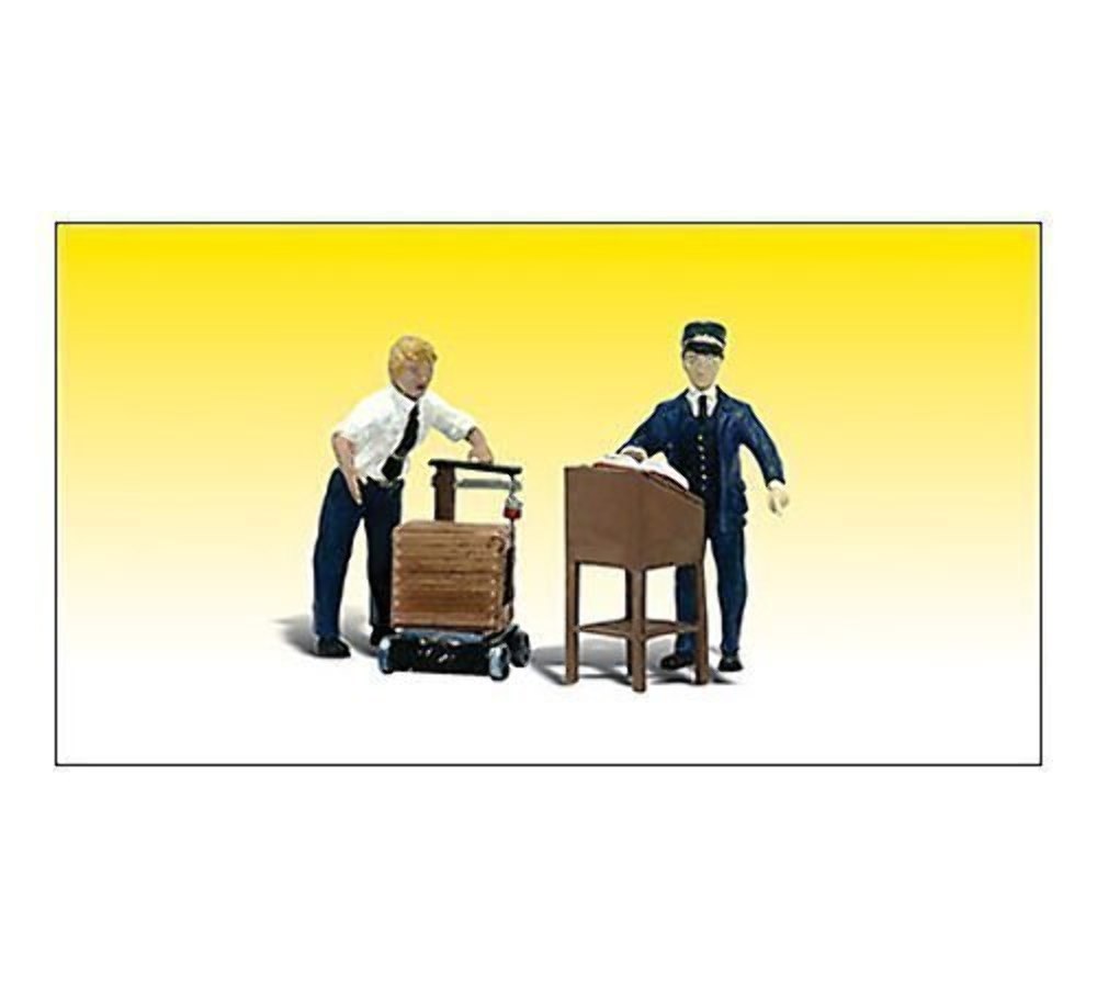 Woodland Scenics G Scale Scenic Accents - 'Chip, Woody And Chopper' Woodsmen Figures Set Of 3