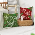 thumbnail image 4 of almohada para decoración de Navidad , decoración de Navidad para el hogar, decoraciones de invierno para el hogar y el sofá, 4 of 5