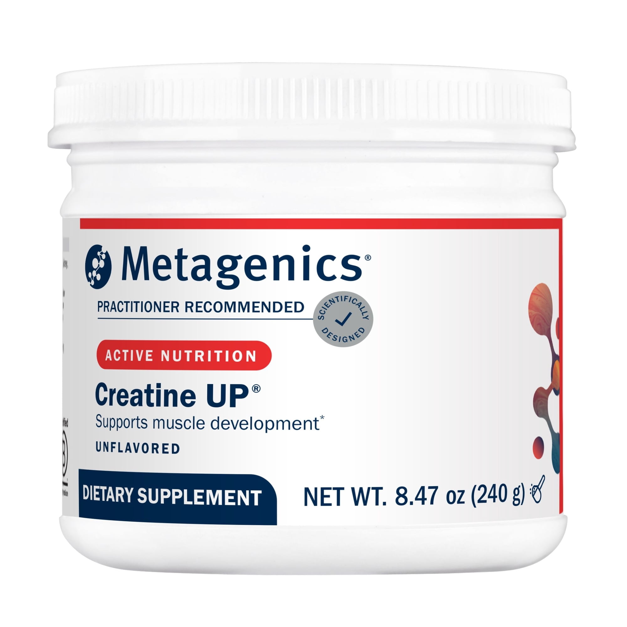 Metagenics Creatine UP – Creatine Supplement for Women & Men with Betaine & Taurine – Supports Muscle Growth, Strength & Recovery – Non-GMO, Gluten-Free – 16.93 oz (480g)