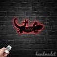 thumbnail image 4 of Handmadetneonsign Lizard House Number Metal Wall Art LED Light - Personalized Sign Home Decor 44698, 4 of 5