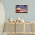 thumbnail image 4 of Stupell Industries Coastal Evening Beach Bar Brown Floating Frame Canvas Art, 25 x 17, by Noah Bay, 4 of 8