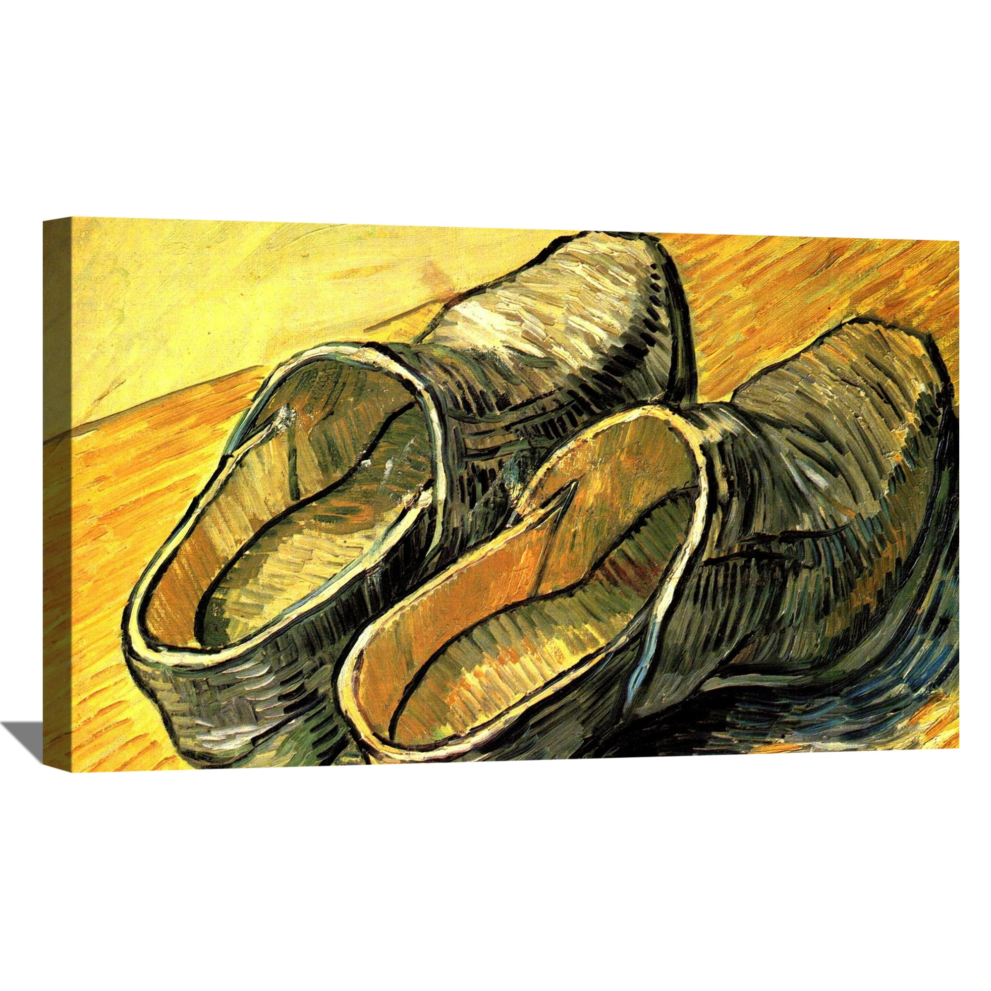 Vincent Van Gogh Painting Van Gogh A Pair of Leather Clogs Canvas