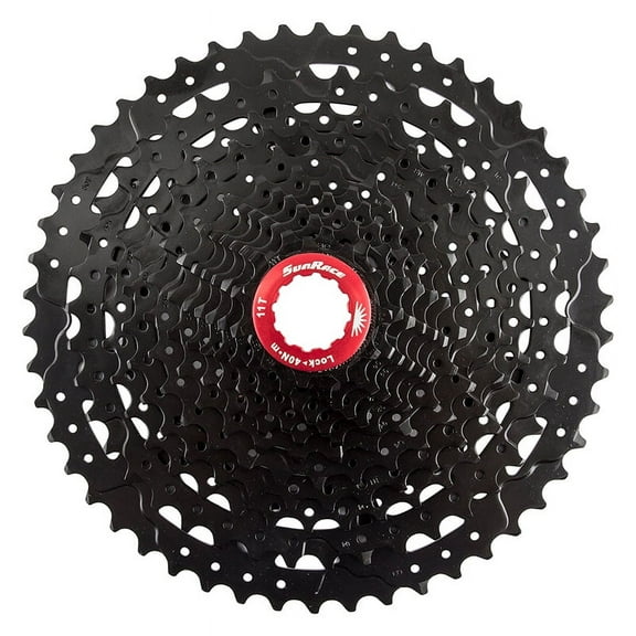 Sunrace CS-MZ80 12-Speed Wide Range Steel Mountain Cassette Black 11-50T
