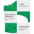 thumbnail image 2 of COOFANDY Men's Casual Tank Tops Knit V Neck Sleeveless T Shirts 2 Pack Summer Beach Lightweight Muscle Tee, 2 of 6