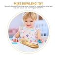 thumbnail image 3 of 1 Set Mini Bowling Game Desktop Bowling Toy Desktop Mini Bowling Elderly Game Toy, 3 of 8
