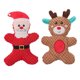 thumbnail image 4 of Greeniant Juguete chirriante para mascotas, juguetes para dentición de animales de dibujos animados de peluche, juguetes para masticar, limpieza, Suministros para perros Circulo rojo Greeniant PT004602-03, 4 of 6