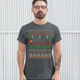 thumbnail image 3 of Tee Hunt Dear Santa Define Good T-Shirt Ugly Sweater Merry Christmas Xmas Men's Tee, Charcoal, Large, 3 of 5