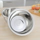 thumbnail image 2 of Big Stainless Steel Mixing Bowl Suitable For Professional Chefs Stackable Design 22Cm Marinating 1Pack, 2 of 3