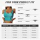 thumbnail image 5 of Balery a Teal Ribbonin Sujetadores deportivos con espalda cruzada para mujer, acolchados, sin costuras, de alto impacto, ideales para yoga, gimnasio, entrenamiento y fitness.-XX-Large, 5 of 8
