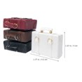 thumbnail image 2 of MOKKHNB 4Pcs Miniature Briefcase for Home Decoration with Red Color and Simple Wood Style, 2 of 8