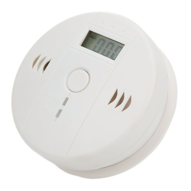 Detectores de gas CO para el hogar, detector de gas CO 20000PPM Alarma de gas CO Detector de gas CO Diseño elevado