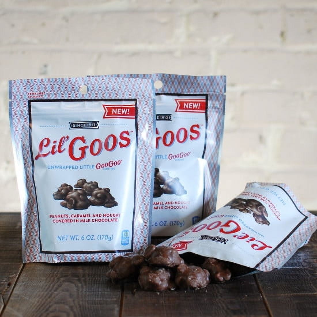 Goo Goo Cluster Unwrapped Mini Original Candy Bar, 6 Oz.