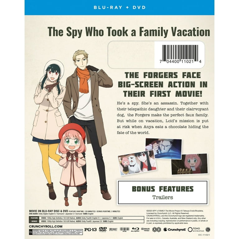 SPY×FAMILY 1期2期+CODE:White 豪華版 Blu-ray Amazon.com: Spy X Family: Code White - Blu-ray & DVD