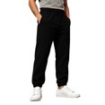thumbnail image 2 of Mens Baggy Sweatpants Loose Fit Cotton Casual Comfy Stretch Wide Leg Sweat Pants with Pockets Black,XL, 2 of 7