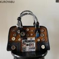 thumbnail image 2 of Bolsos de diseñador Bolsos de mano vintage para mujer Bolsos de hombro con botones Y2k Bolsos de mano femeninos Bolsos de mano de moda Bolsas femeninas, 2 of 5