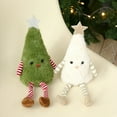 thumbnail image 5 of Jia Store 12in Christmas Tree Plushie, Cute Plush Stuffed Animal Doll with Soft Felt for Xmas Ornament, Tabletop Decor, Party Gift, 5 of 5
