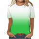 thumbnail image 1 of Tops Florales para las Mujeres Impreso Suéter Cuello Redondo Manga Corta, Ligero Y Casual Tops Cortos para las Mujeres, 1 of 8