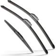 thumbnail image 1 of HAHDAXIA Windshield Wiper Blades Replacement for 2007-2013 Mitsubishi Outlander Original Factory Quality Front Rear Wipers Blade Set for My Car - 24'' 21'' 12'' (Pack of 3), 1 of 7