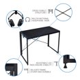 thumbnail image 2 of YEAR COLOR Home Office Folding Desk Black, 2 of 6