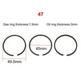 thumbnail image 3 of 3Pcs Air Compressor Piston Ring Pneumatic Parts for 42/47/48/51/52/65Mm Cylinder 47Mm Smile Home, 3 of 7