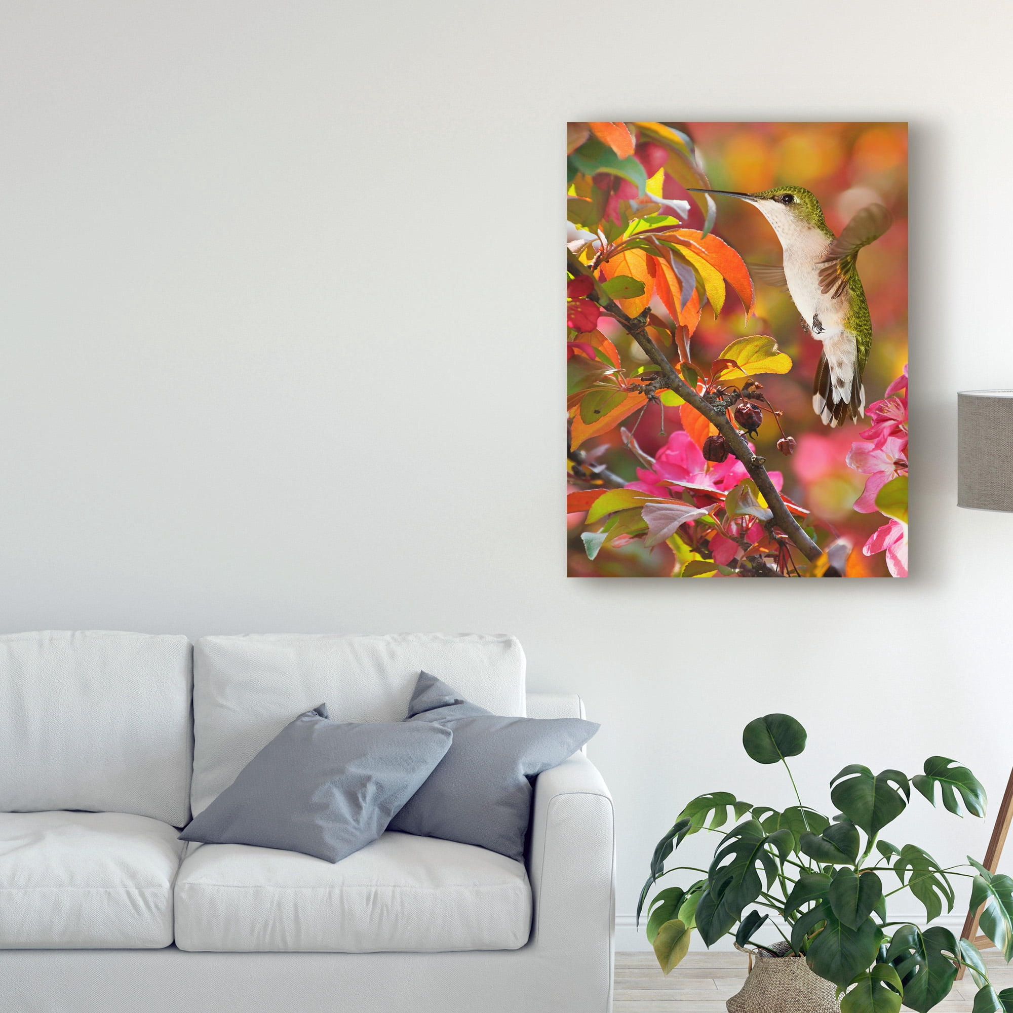 Trademark Fine Art 'The Flower Dance XVII' Canvas Art by Leda Robertson