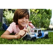 Jurassic World Search n Smash Truck Set with Atrociraptor Dino & Human Action Figure Toys