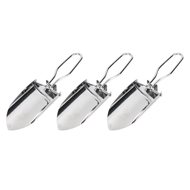 Hand Shovel,3PCS Mini Hand Shovel Mini Trowel Folding Shovel Versatile Functionality