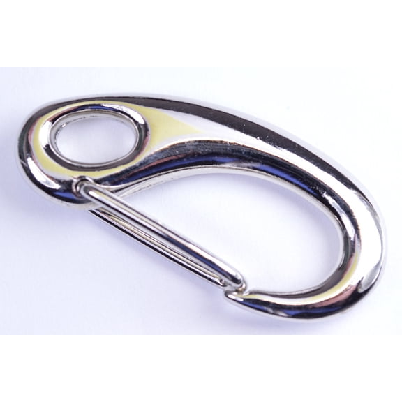 Silver Wave Clips - 5 pack - Great for Paracord