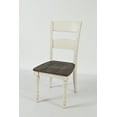 thumbnail image 3 of Jofran Madison County Rustic Reclaimed Pine Farmhouse Ladderback Dining Chair (Set of 2), 3 of 6