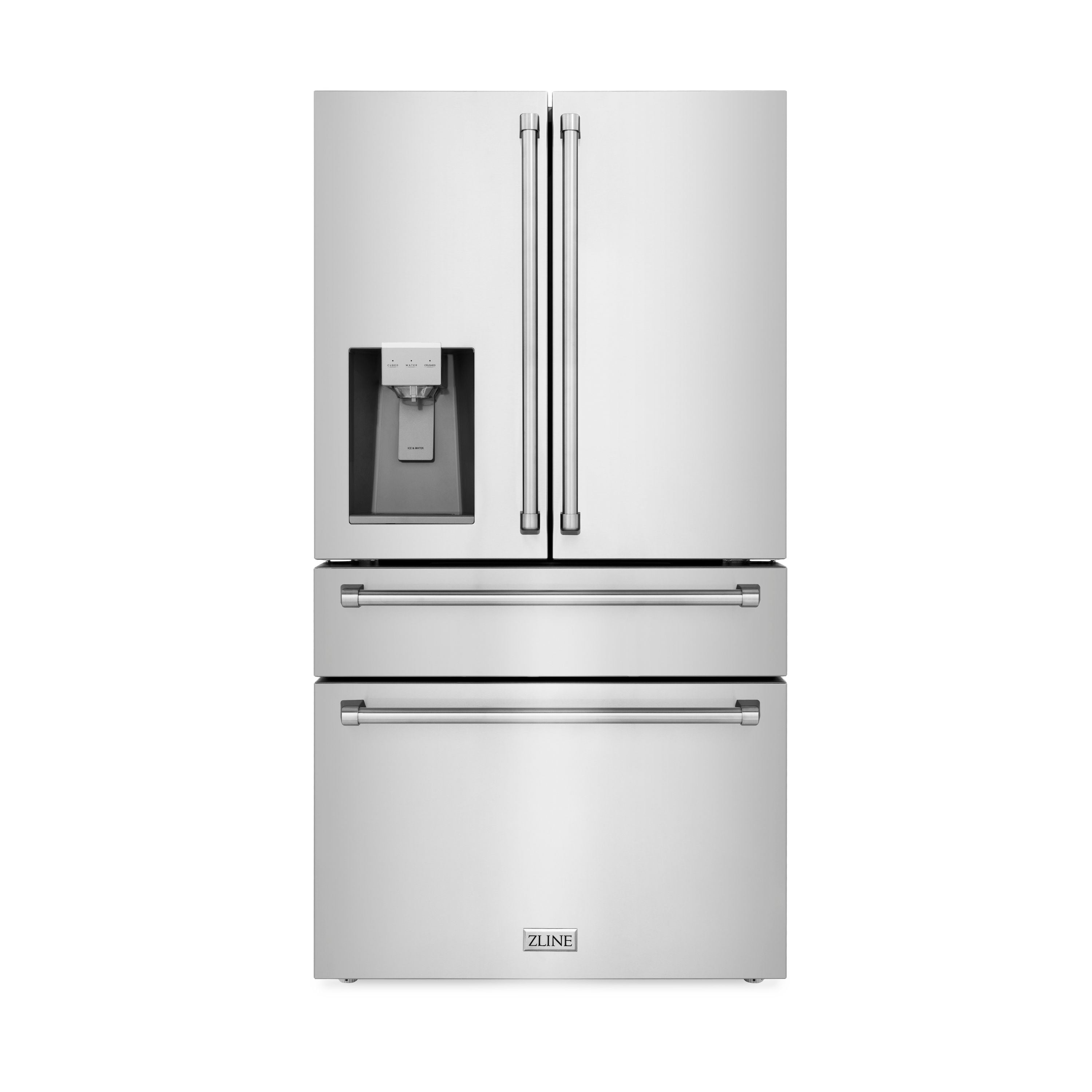 36 stainless steel fridge