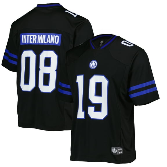 Men's Fanatics Royal Inter Milan Collegiate American Football Foundation Fashion Jersey
