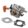 thumbnail image 4 of Carburetor For Stihl FS48 FS52 FS56 FS62 FS66 FS81 FS86 FS88 FR106 FS106 FS160, 4 of 11