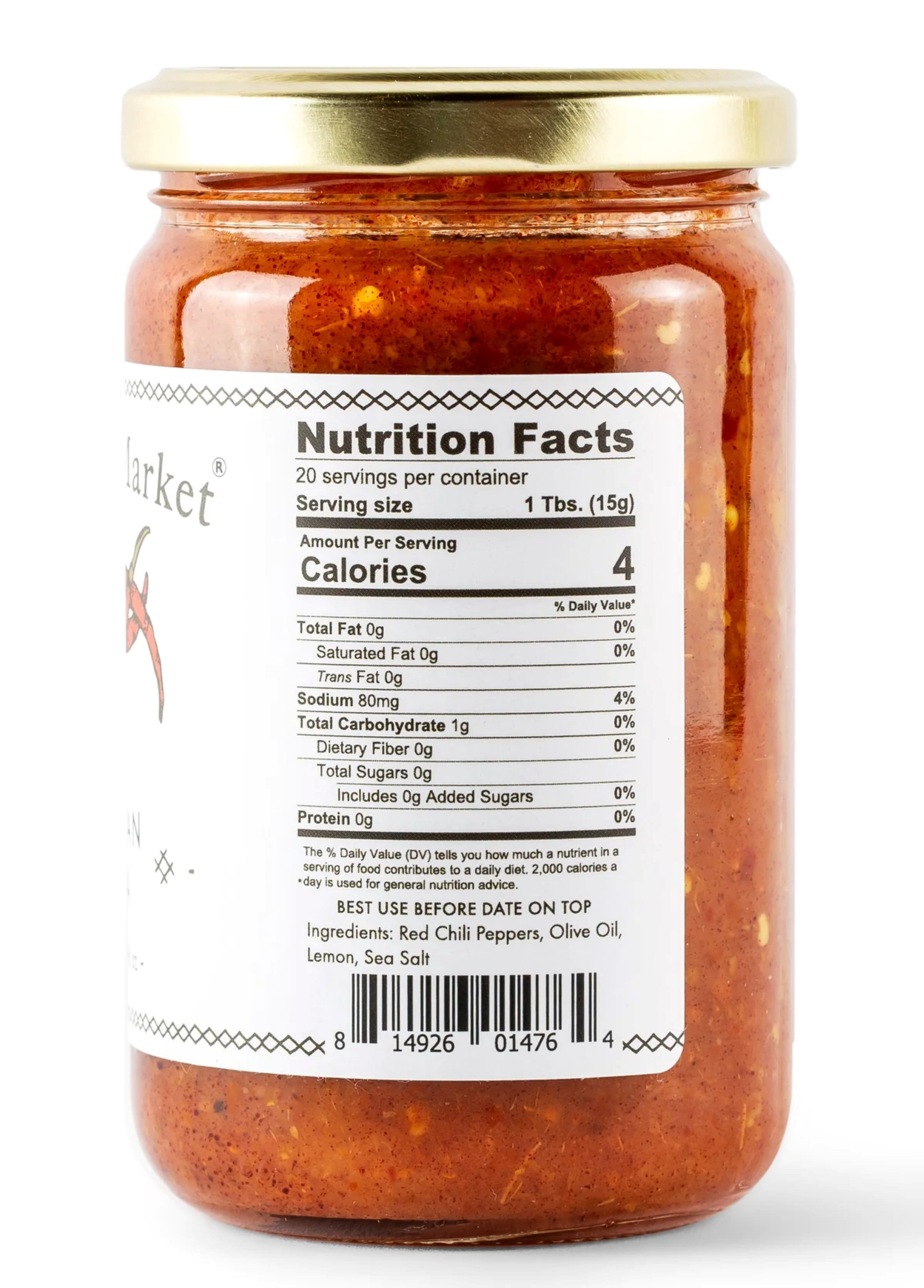 Casablanca Market Harissa Hot Sauce 6-Pack (10.5oz Each) – Moroccan Gourmet Red Chili Paste – Authentic North African Spice – Non-GMO –