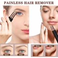 thumbnail image 3 of Facial Hair Removal For Women, 2 In 1 Eyebrow Razor And Painless Hair Remover, Ipx6 Waterproof, Usb Rechargeable Electric Razor For Eyebrow,Cheeks, Chin, Upper Lip & Arms, 3 of 6