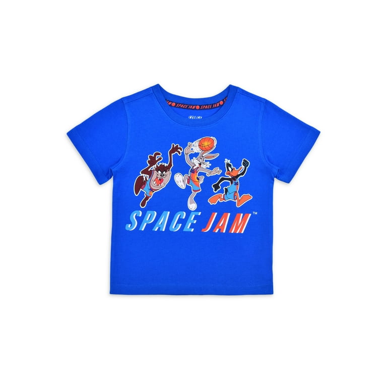 Baby blue top space jams