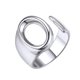 thumbnail image 1 of Anillo de moda para mujer, anillo de pareja, anillo de apertura de 26 letras, joyería Wmkox8yi  sjalhkljlk2540, 1 of 1