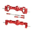 thumbnail image 3 of Eje de puente delantero y trasero para coche RC, pieza de coche RC, fácil de instalar, juego completo de aleación de aluminio para 1:16 B16 B36 C14 Rojo, 3 of 9