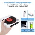 thumbnail image 4 of SharkTRUE Student Portable Player Bluetooth Audio Portable Car Disc Player Study Portable Player Bluetooth Repeater, 4 of 8