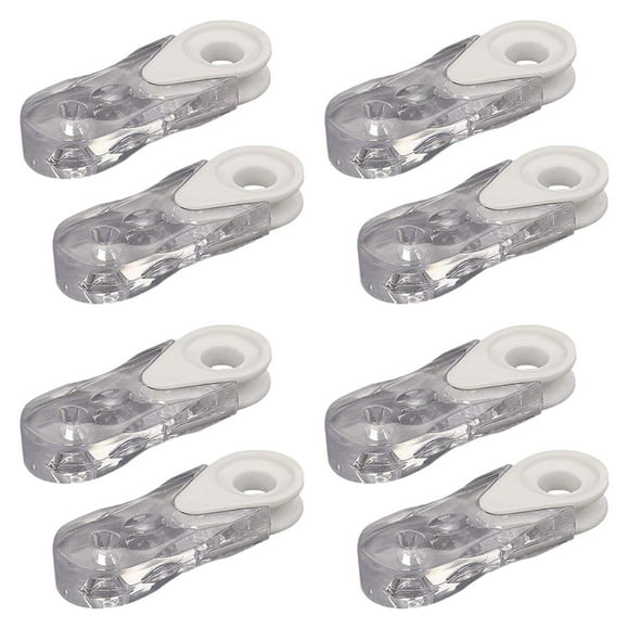 8x pesos de cordón para cortina, persiana de ventana, transparente, fácil de instalar, accesorios para persianas, peso del cordón para cortinas