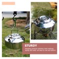 thumbnail image 3 of OUNONA Portable Stainless Steel Camping Tea Kettle, Plated Stovetop Water Pot for Outdoor Hiking and Travel, 3 of 8