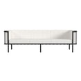 thumbnail image 4 of Butler Specialty Company Norway Outdoor Patio Sofa - Black And White, 4 of 7