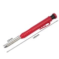 thumbnail image 5 of Carpenter Pencil With Refill Leads And Built-In Sharpener For Deep Hole Marker, 5 of 5