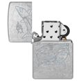 thumbnail image 4 of Zippo 48595 Guy Harvey Shark Design Street Chrome Windproof Lighter, 4 of 5