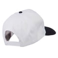 thumbnail image 4 of Grey American Flag Patched Pro Style Cap - Navy White OSFM, 4 of 5