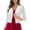 White, variant on Women's Cropped Cardigan 3/4 Sleeve V-Neck Button Down Knitted Sweater Solid Color Long Sleeved Knitted Sweater Cardigan Sweater Spring and Autumn Short Thin Of Large Size Jacket Black 6Xl