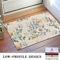thumbnail image 3 of Pioneer Flower Floral Print Pattern Door Rugs,Washable Non Slip Door Mats Indoor,Decorative Door Mats,Entry Mat Indoor for Entrance,Bedroom,Kitchen,Bathroom,16"x24", 3 of 6