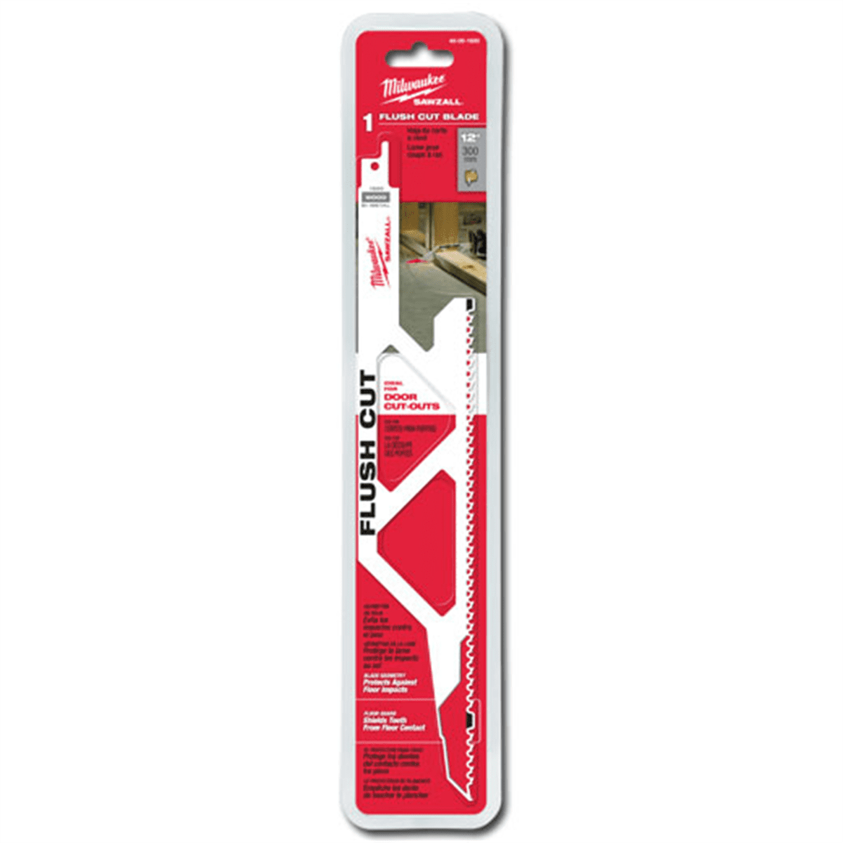 Milwaukee Tool SAWZALL Flush Cut Blade - 1 PK
