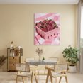 thumbnail image 3 of Stupell Industries Contemporary Glam Glimmer Strawberries Canvas Art, 30 x 40, by LISH Creative, 3 of 8
